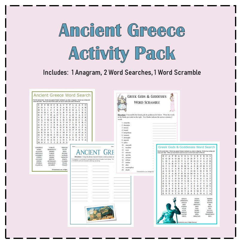 Ancient Greece Activity Pack Bundle