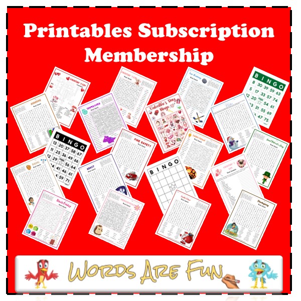 Printables Subscription Membership