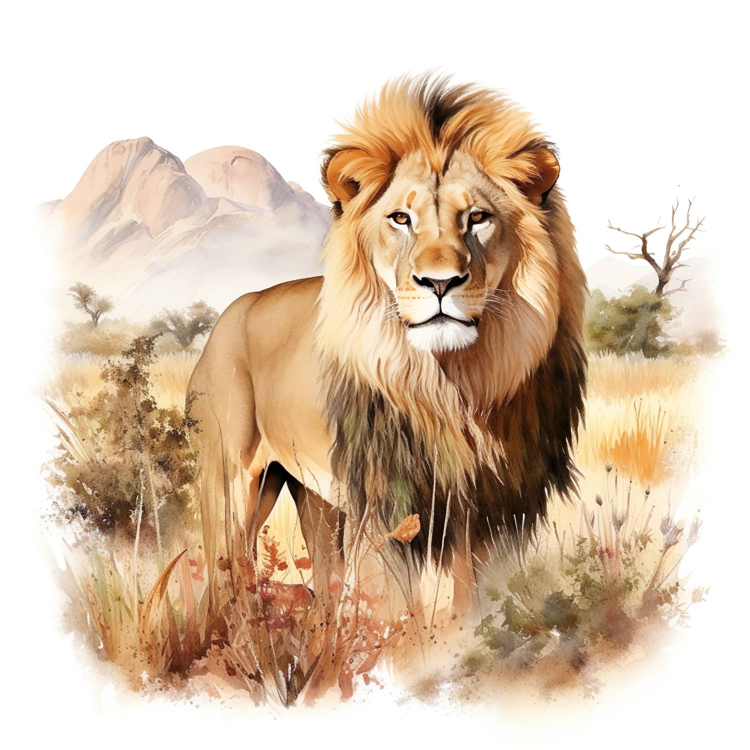 Lion Word Search for Kids