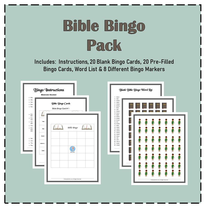 Bible Bingo Pack