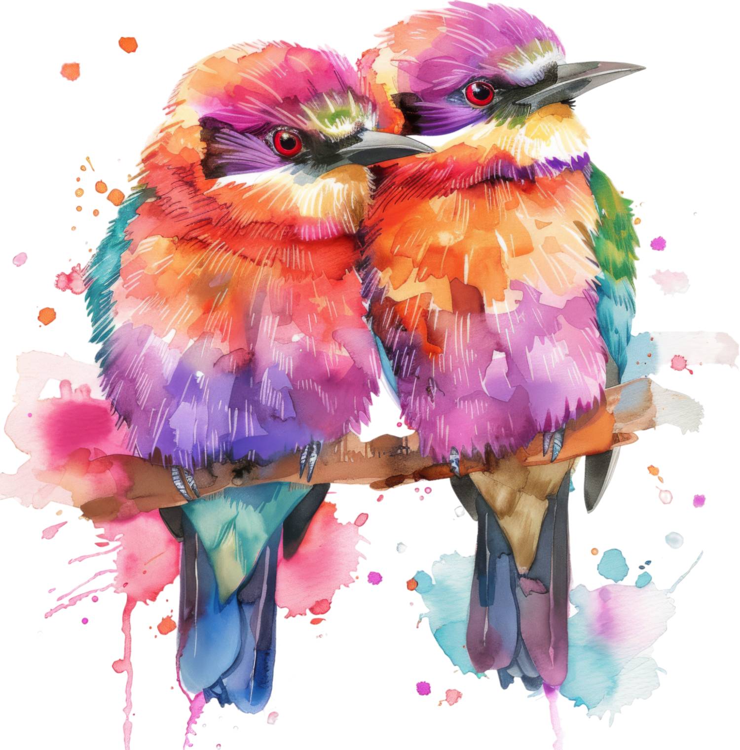 Colorful Birds Crossword Puzzle