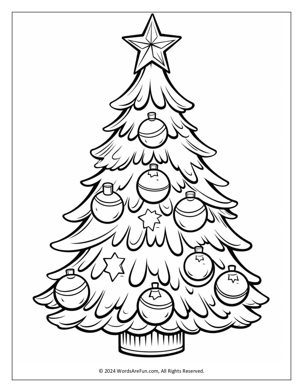 Winter Coloring Sheets