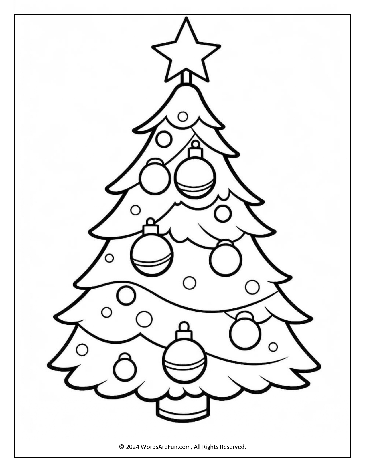 Winter Coloring Sheets